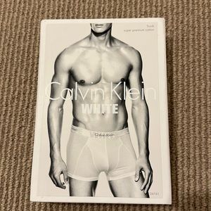 Calvin Klein White Trunk Size S